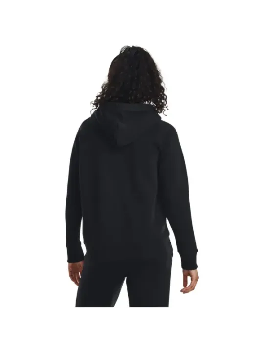 Schwarzer Under Armour Kapuzenpullover Reißverschluss