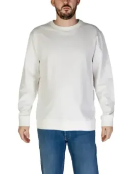 cremefarbenes Langarm-Crewneck-Shirt Hamaki-ho