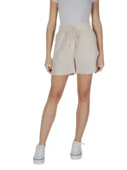 B.young Hochgeschnittene Baumwollshorts