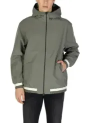 Wasserdichte Herrenjacke mit Kapuze