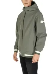 Grüne Replay-Jacke mit Kapuze