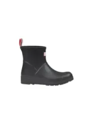 Schwarze wasserdichte Hunter Stiefeletten