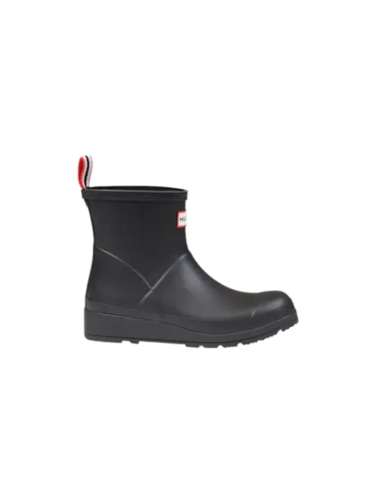Schwarze wasserdichte Hunter Stiefeletten