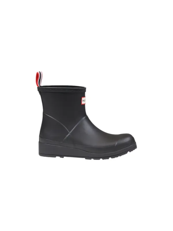 Schwarze wasserdichte Hunter Stiefeletten