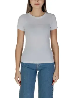 Weiße Damen T-Shirt Calvin Klein