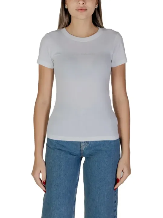 Weiße Damen T-Shirt Calvin Klein