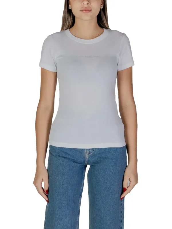 Weiße Damen T-Shirt Calvin Klein
