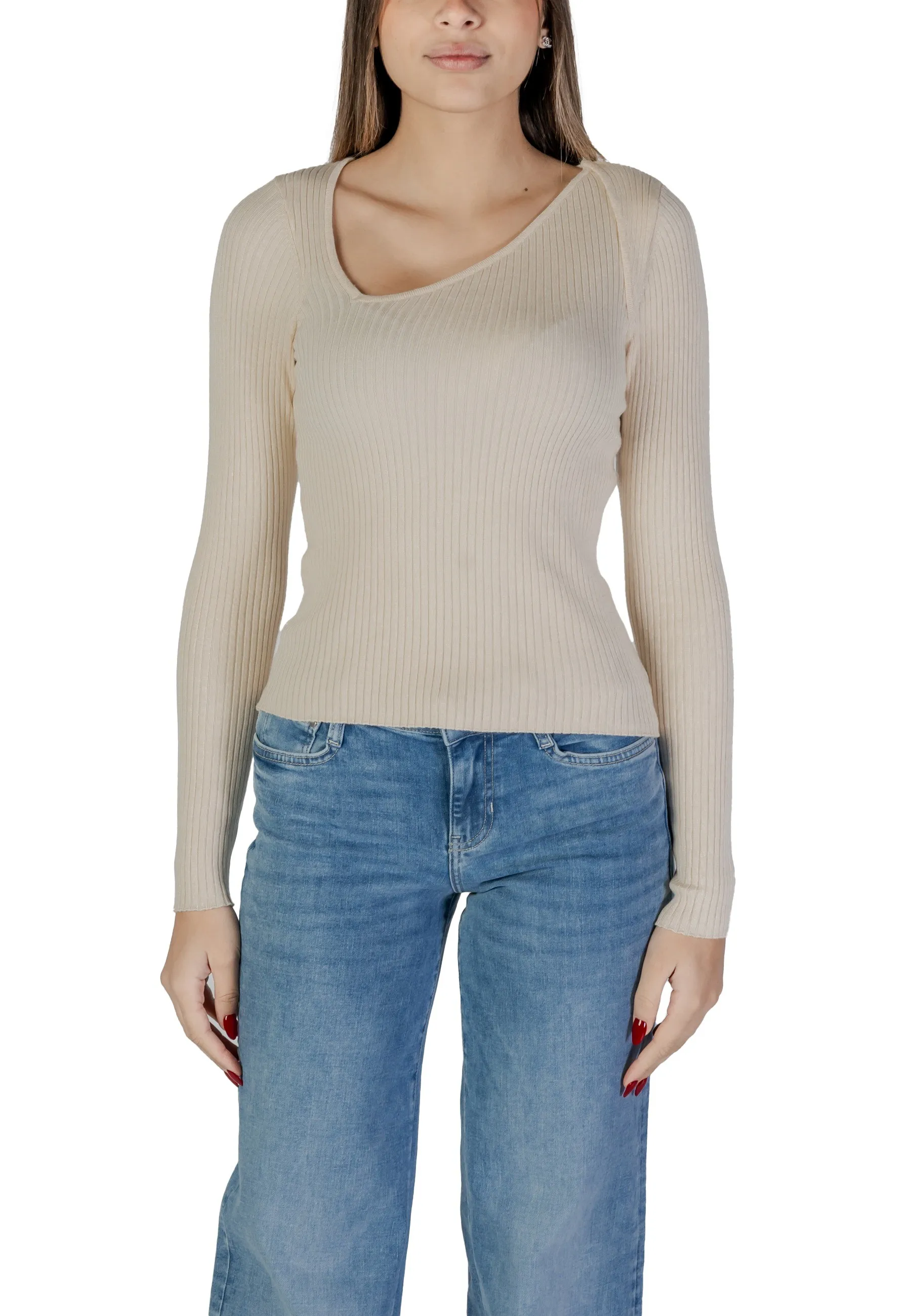 Vila Clothes Pullover Weiß 479671