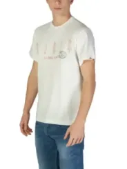 Weißes Replay Aloha Herren T-Shirt