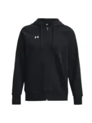 Schwarzer Under Armour Reißverschluss Hoodie