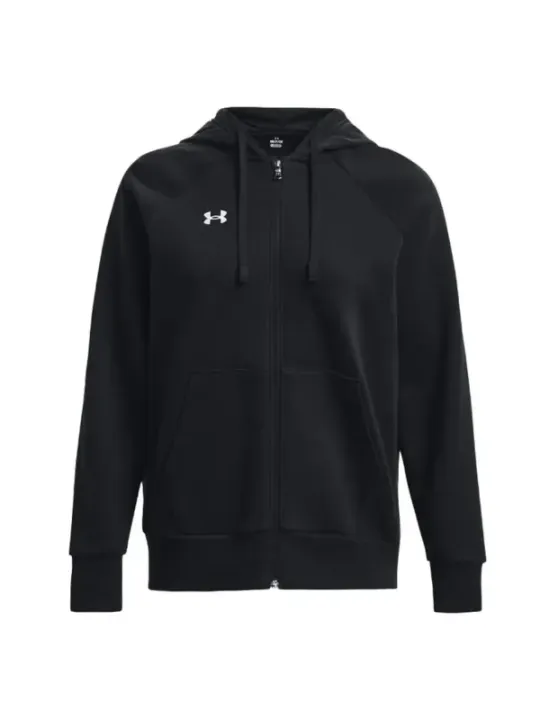 Schwarzer Under Armour Reißverschluss Hoodie