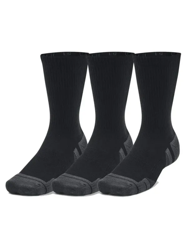 Schwarze Baumwoll-Crew Socken Unterwäsche