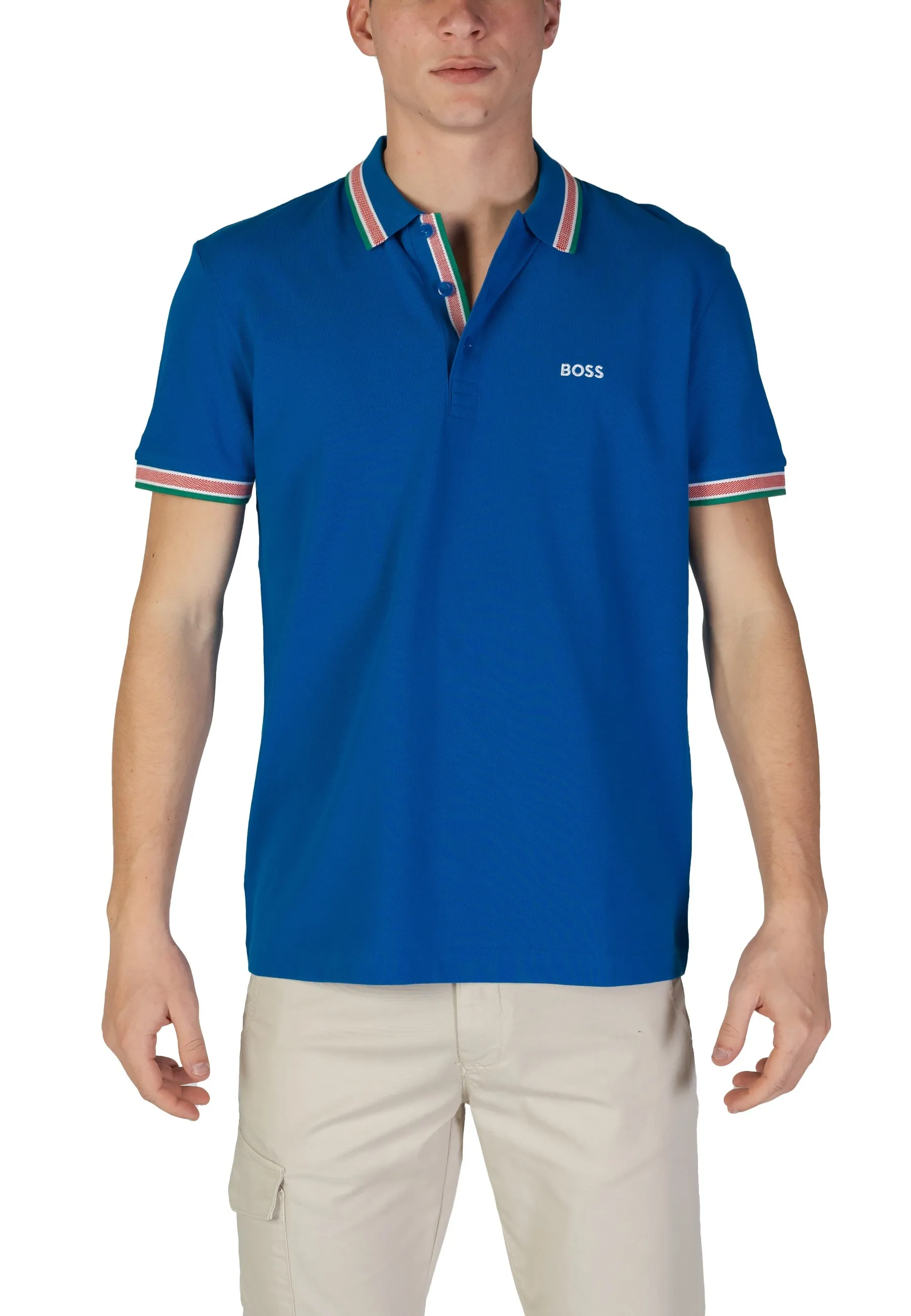 Boss Herren Polo Azurblau 479585
