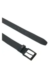 Schwarzer Tommy Hilfiger Ledergürtel