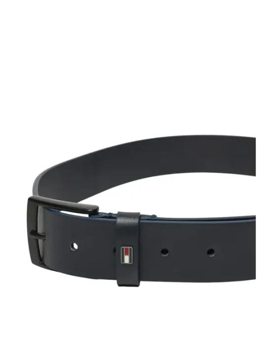 Schwarzer Tommy Hilfiger Ledergürtel klassisch