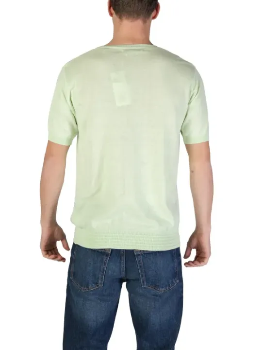 Leichtes grünes Hamaki-ho Baumwoll-T-Shirt