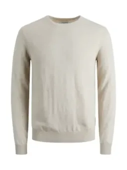 Beiger Jack & Jones Pullover