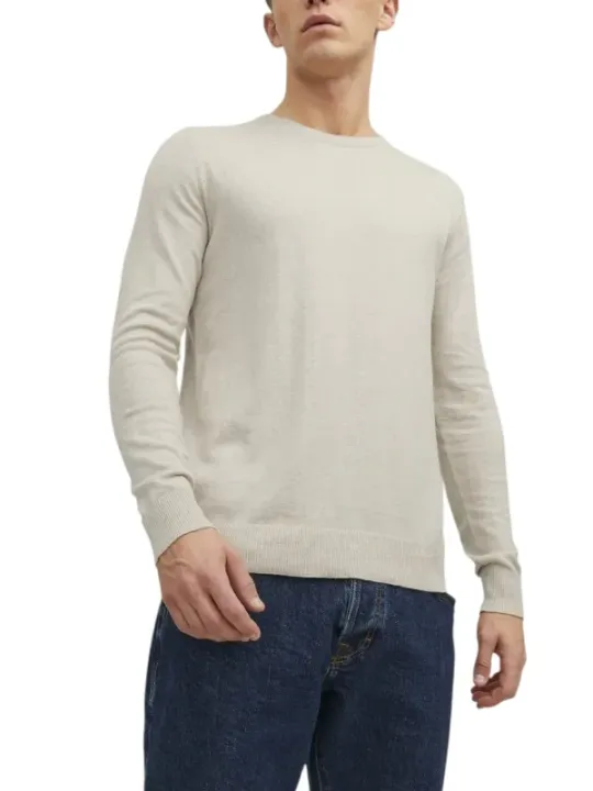 Beiger Jack & Jones Pullover