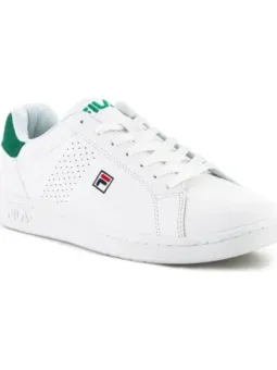 Weiße Fila Sneaker mit Grün