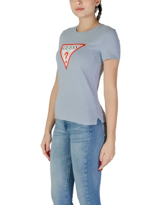 Guess T-Shirt rotes Dreieck Modell