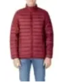 Burgunder Aquascutum Herren Pufferjacke