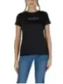 Schwarzes Guess Logo T-Shirt