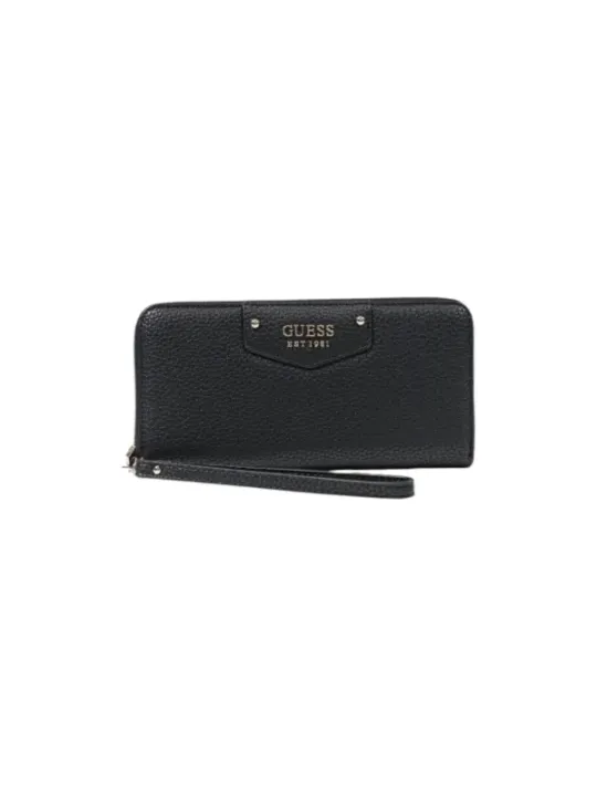 Schwarze Guess Geldbörse mit Handgelenkriemen