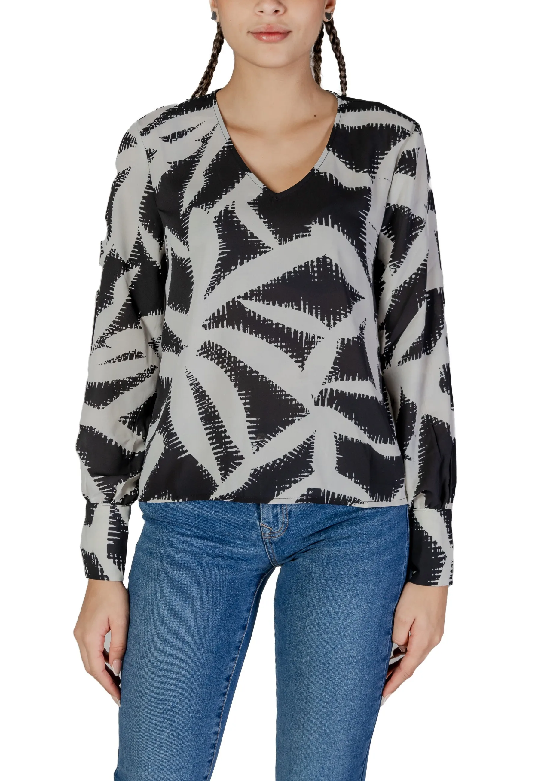 Bluse Schwarz 479206