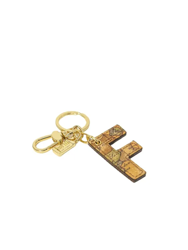 Goldener Alviero Martini Kartenetui Anhänger