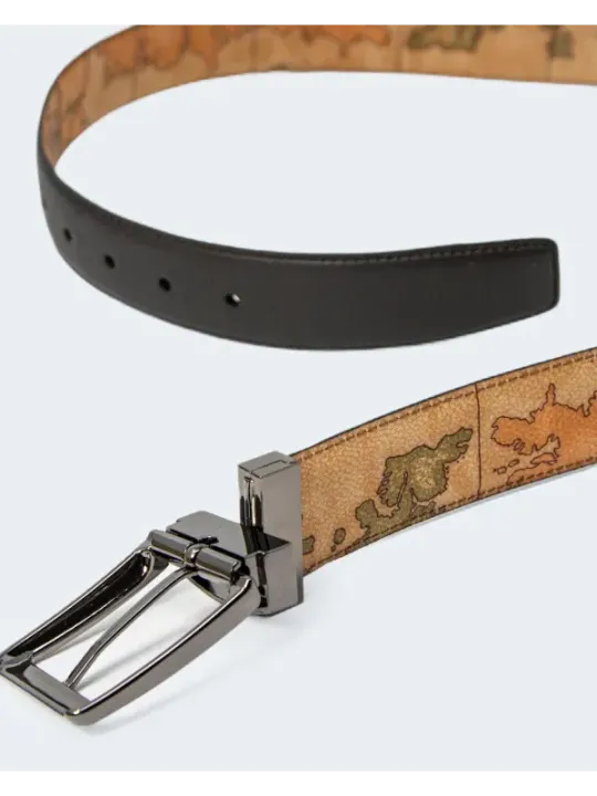 Alviero Martini Ledergürtel mit Karte