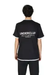 Graues Underclub T-Shirt mit Aufschrift