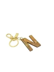 Kork-Schlüsselanhänger mit goldenem Verschluss