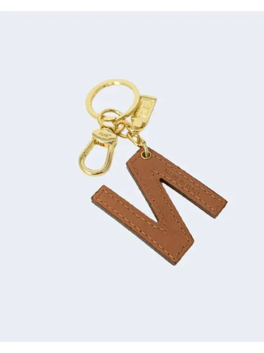 Braune Leder Schlüsselanhänger Prima Classe