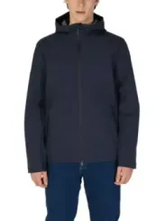 Graue Kapuzenjacke für Outdoor-Aktivitäten