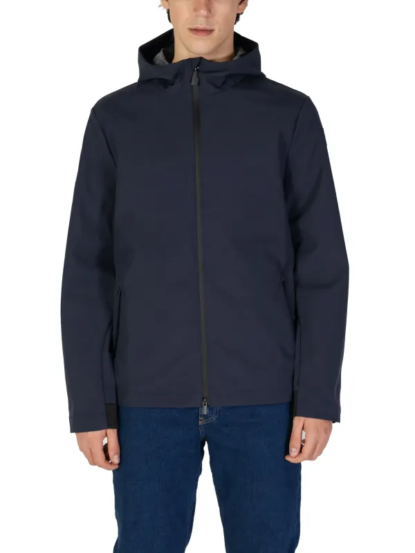 Graue Kapuzenjacke für Outdoor-Aktivitäten