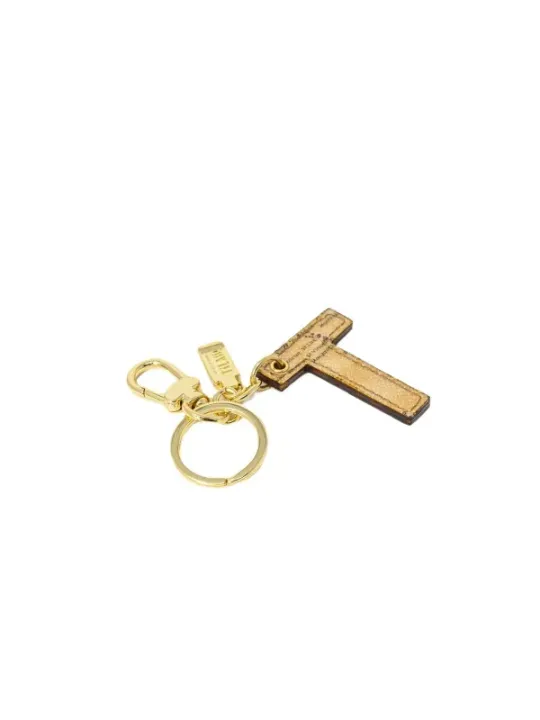 Goldenes Prima Classe Schlüsselanhänger Kreuz