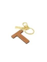 Alviero Martini Leder Schlüsselanhänger Braun