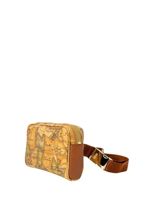 Gelbe Kartentasche aus Leder