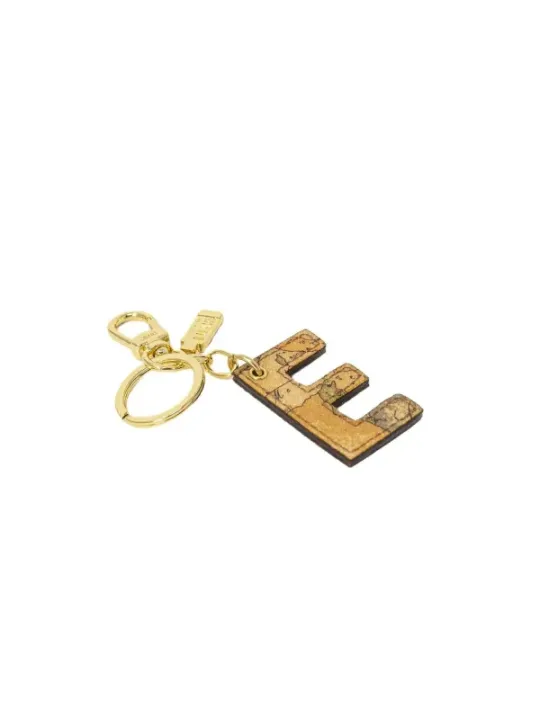 Holz-Schlüsselanhänger mit Initial L