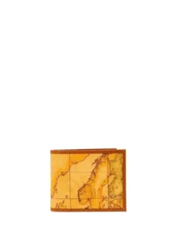 Alviero Martini Prima Classe Herren Brieftasche Kamelhaarfarben