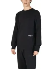 Schwarzer Underclub Crewneck Pullover Herren