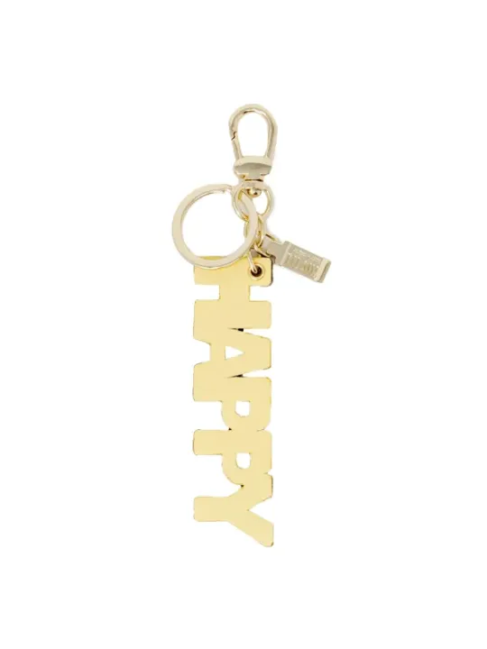 Goldfarbener Alviero Martini Schlüsselanhänger Prima Classe