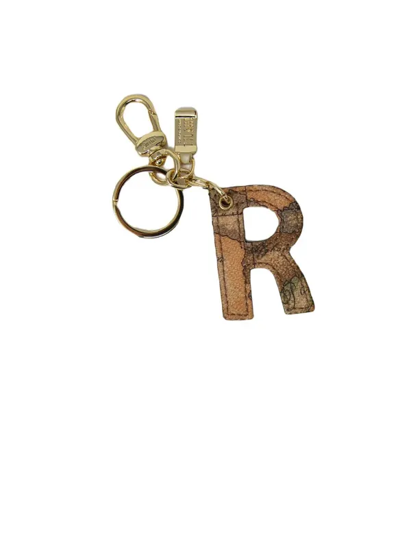 Kork-Schlüsselanhänger mit Alviero Martini Logo