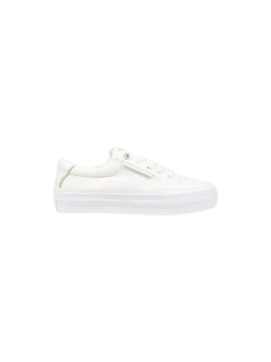 Weiße Tommy Hilfiger Sneaker Detail