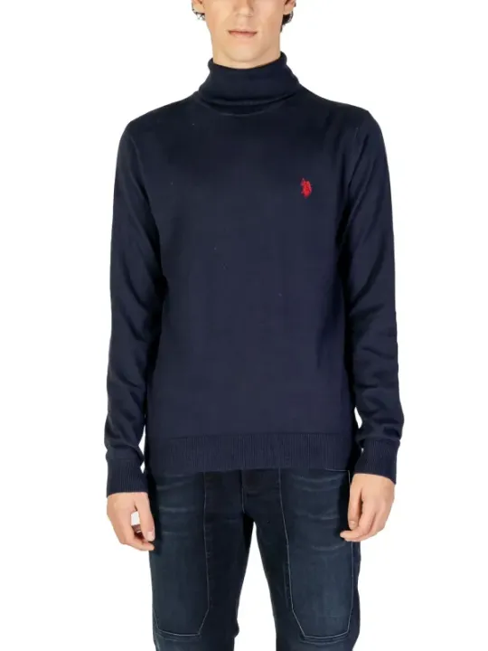 Navy U.S. Polo Assn. Rollkragenpullover