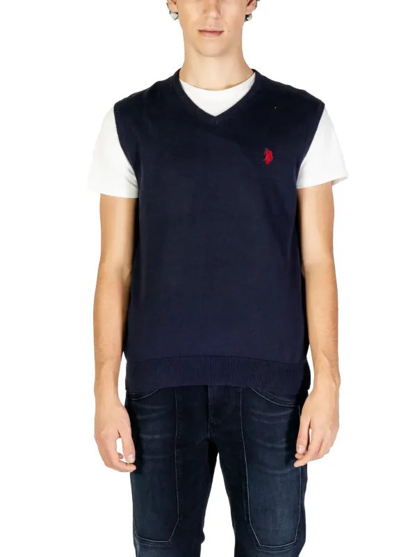 Navy U.S. Polo Assn. Strickweste