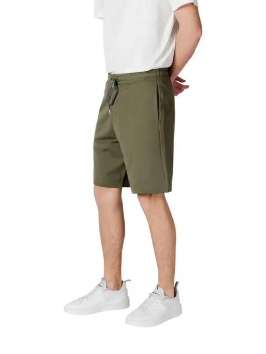 Grüne Replay Herrenshorts sportlich lässig