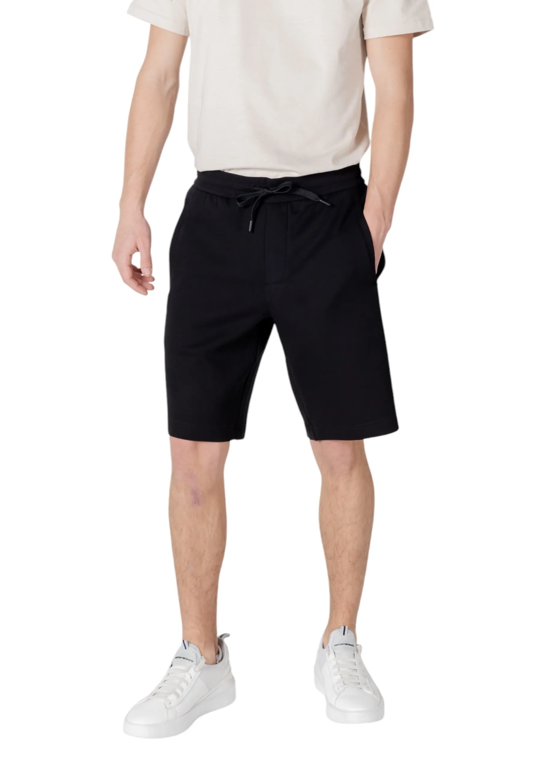 Herren Bermudas Schwarz 484214
