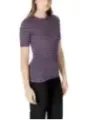 Gestreiftes Kurzarm-T-Shirt Ichi 484320
