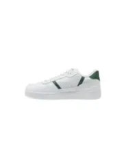 Grüne Lacoste Sneaker mit Streifen